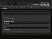 Tablet Screenshot of chat.4wheelunderground.com